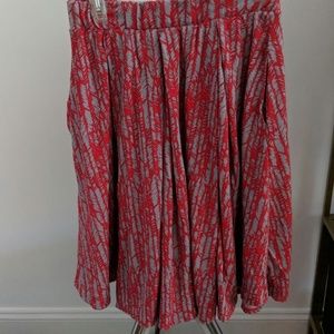 Last call sale! Lularoe Red Madison skirt